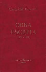 OBRA ESCRITA 1953-1993 | 9788412423709 | MUÑOZ ESPINALT, CARLES