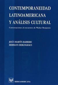 CONTEMPORANEIDAD LATINOAMERICANA Y ANALISIS CULTURAL | 9788495107732 | MARTíN-BARBERO, JESÚS