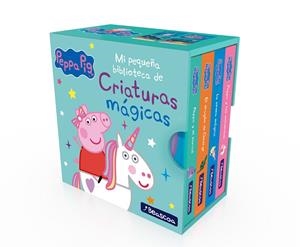 MI PEQUEÑA BIBLIOTECA DE CRIATURAS MÁGICAS. SIRENAS, UNICORNIOS, NARVALES Y DRAGONES (PEPPA PIG) | 9788448858353 | HASBRO/EONE
