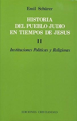HISTORIA PUEBLO JUDIO EN TIEMPOS DE JESUS 2 VOL. | 9788470573675 | SCHURER, EMIL