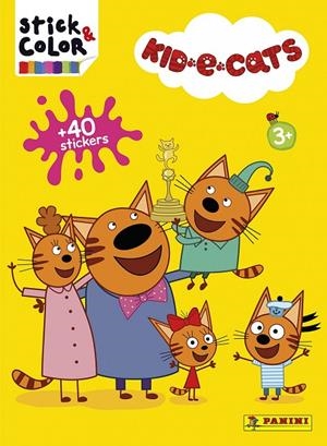 STICK & COLOR KID* E*CATS | 9788427872462
