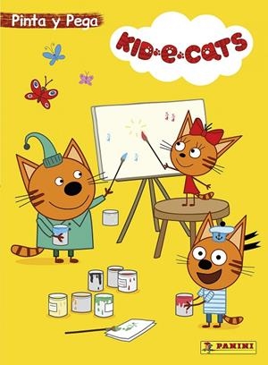 PINTA Y PEGA KID*E*CATS | 9788427872318