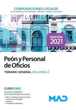PEÓN Y PERSONAL DE OFICIOS DE CORPORACIONES LOCALES. TEMARIO GENERAL VOL. 2 | 9788414249376 | 7 EDITORES/VEGA ALVAREZ, JOSE ANTONIO/SOUTO FERNÁNDEZ, RAFAEL SANTIAGO