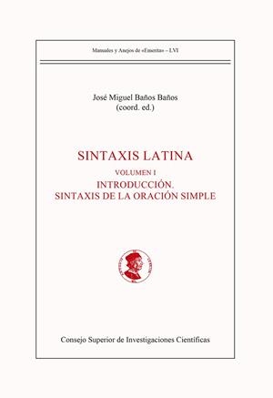SINTAXIS LATINA | 9788400108250