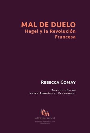 MAL DE DUELO | 9789567062942 | COMAY, REBECCA