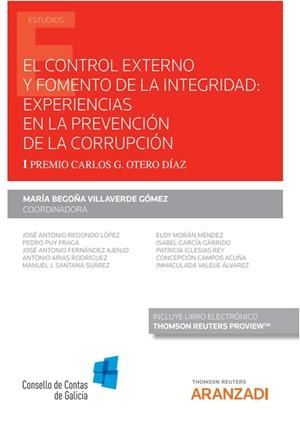CONTROL EXTERNO Y FOMENTO DE LA INTEGRIDAD. EXPERIENCIAS EN LA PREVENCIÓN DE LA CORRUPCIÓN | 9788413910383 | VILLAVERDE GÓMEZ, Mª BEGOÑA
