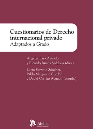 CUESTIONARIOS DE DERECHO INTERNACIONAL PRIVADO | 9788418244650