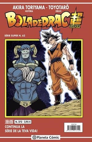 BOLA DE DRAC SÈRIE VERMELLA 273 / SUPER 62 | 9788413417394 | TORIYAMA, AKIRA / TOYOTARÔ