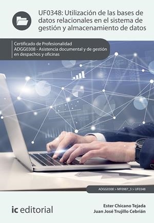UF0348. UTILIZACION DE LAS BASES DE DATOS RELACIONALES EN EL SISTEMA DE GESTIÓN | 9788411032582 | CHICANO TEJADA, ESTER / TRUJILLO CEBRIAN, JUAN JOSÉ