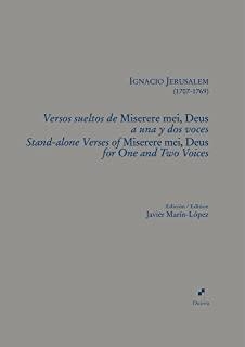 VERSOS SUELTOS DE MISERERE MEI, DEUS, A UNA Y DOS VOCES | 9788494403590 | JERUSALEM, IGNACIO