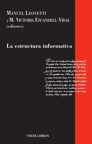 ESTRUCTURA INFORMATIVA, LA | 9788498956412 | LEONETTI, MANUEL / ESCANDELL / Mª VICTORIA