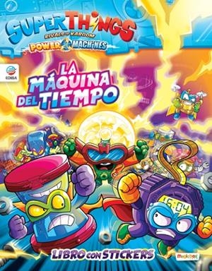 LIBRO DE STICKERS SUPERTHINGS POWER MACHINES | 9788412263367