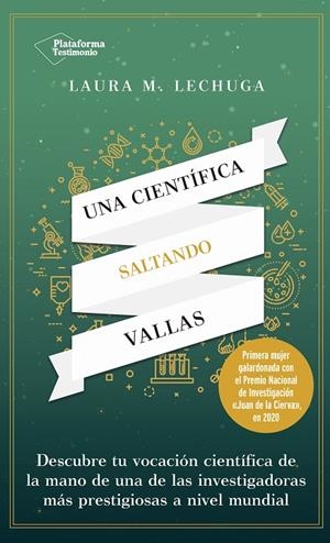 CIENTÍFICA SALTANDO VALLAS, UNA | 9788418582820 | LECHUGA, LAURA