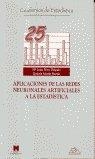 APLICACIONES DE LAS REDES NEURONALES ARTIFICIALES A LA ESTADÍSTICA | 9788471337368 | PÉREZ DELGADO, MARÍA LUISA / MARTÍN MARTÍN, QUINTÍN