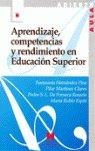 APRENDIZAJE, COMPENTENCIAS Y RENDIMIENTO EN EDUCACIÓN SUPERIOR | 9788471337511 | HERNÁNDEZ PINA, FUENSANTA / Y OTROS