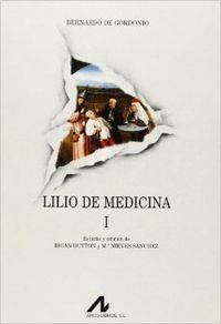 LILIO DE MEDICINA (2 VOLS.) | 9788476351246 | GORDONIO, BERNARDO DE