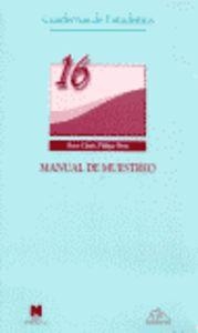 MANUAL DE MUESTREO | 9788471337115 | CLAIRIN, RÉMY / BRION, PHILIPPE