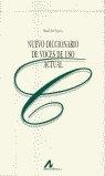 NUEVO DICCIONARIO DE VOCES DE USO ACTUAL | 9788476355565 | ALVAR EZQUERRA, MANUEL(1950- )