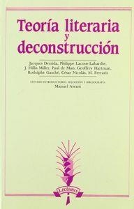 TEORÍA LITERARIA Y DECONSTRUCCIÓN | 9788476350904 | DERRIDA, JACQUES