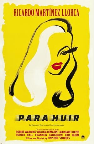 PARA HUIR | 9788412354454 | MARTINEZ LLORCA, RICARDO