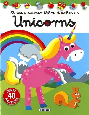 UNICORNS. EL MEU PRIMER LLIBRE D'ADHESIUS | 9788467780925 | BUSQUETS, JORDI