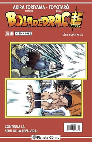 BOLA DE DRAC SÈRIE VERMELLA 274 / SUPER 63 | 9788413417400 | TORIYAMA, AKIRA / TOYOTARÔ