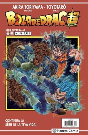 BOLA DE DRAC SÈRIE VERMELLA 275 / SUPER 64 | 9788413417417 | TORIYAMA, AKIRA / TOYOTARÔ