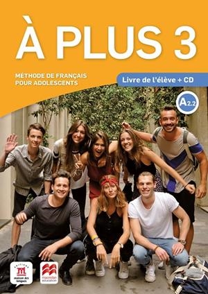 A PLUS 3 A2.2 LIVRE +CD | 9788417710323 | BRANDEL, KATIA/SEVRE, ANTONY/KARNIEWICZ, VIRGINIE