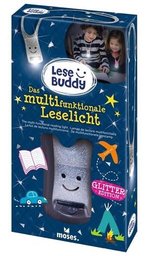 LAMPARA LECTURA LESE BUDDY GRIS PURPURINA | 4033477262448