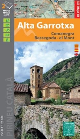 ALTA GARROTXA : MAPA-GUIA [2021] | 9788480908948