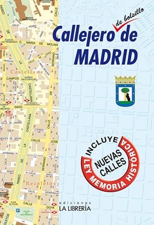 CALLEJERO DE BOLSILLO DE MADRID | 9788498734560 | EDICIONES LA LIBRERÍA