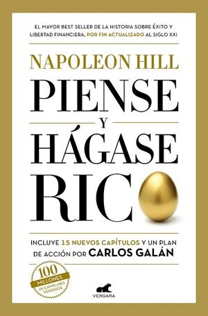 PIENSE Y HÁGASE RICO | 9788418620133 | HILL, NAPOLEON / GALÁN, CARLOS
