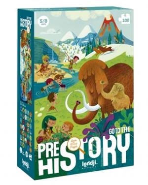 GO TO THE PREHISTORY PUZZLE (100 PECES) | 8436530163717