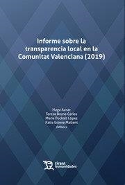 INFORME SOBRE LA TRANSPARENCIA LOCAL COMUNITAT VALENCIANA | 9788418656439 | AZNAR,HUGO/BRUNO CARLOS,TERESA/ESTEVE MALLENT,KATIA/PUCHALT LOPEZ,MARÍA