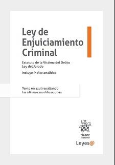 LEY DE ENJUICIAMOIENTO CRIMINAL (ED. 2021) | 9788413976846 | MONTERO AROCA, JUAN