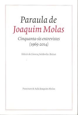PARAULA DE JOAQUIM MOLAS | 9788412330335