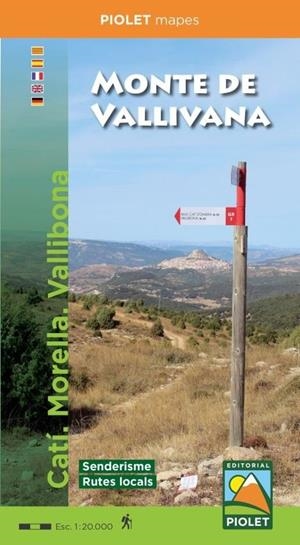 MONTE DE VALLIVANA MAPA 1:20.000 | 9788412392630 | EDITORIAL PIOLET