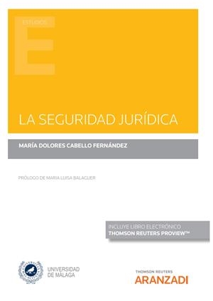 SEGURIDAD JURIDICA, LA | 9788413913810 | CABELLO FERNANDEZ, MARIA DOLORES