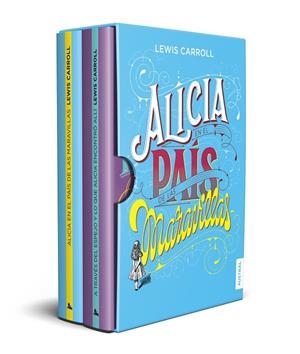 ALICIA EN EL PAÍS DE LAS MARAVILLAS + A TRAVÉS DEL ESPEJO (ESTUCHE) | 9788408249887 | CARROLL, LEWIS