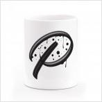 TAZA MONOGRAMA IVÁN CAÍÑA LETRA P | 8432715136095