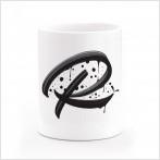 TAZA MONOGRAMA IVÁN CAÍÑA LETRA R | 8432715136101