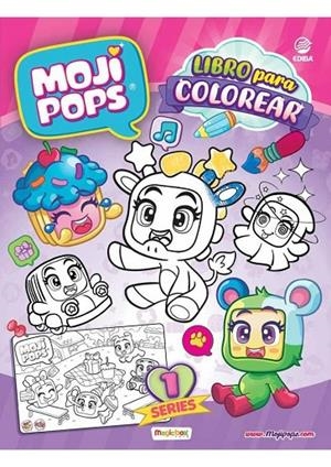 MOJIPOPS SERIE 1. LIBRO PARA COLOREAR | 9788412342598 | EDIBA EUROPA EON SL