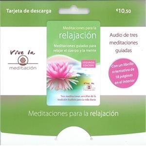 MEDITACIONES PARA LA RELAJACIÓN (TARJETA DESCARGA) | 9788417112912