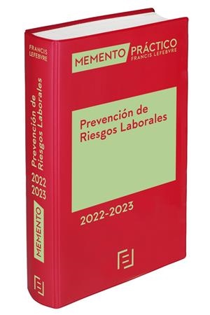 MEMENTO PREVENCIÓN RIESGOS LABORALES 2022-2023 | 9788418647918 | LEFEBVRE-EL DERECHO