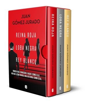 TRILOGÍA REINA ROJA (PACK REINA ROJA | LOBA NEGRA | REY BLANCO) | 9788466670227 | GÓMEZ-JURADO, JUAN