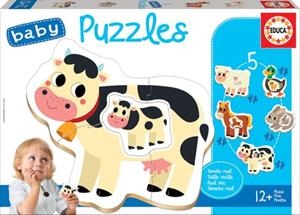 BABY PUZLE ANIMALS GRANJA | 8412668175747