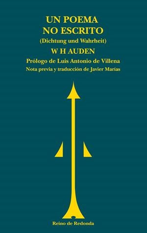 POEMA NO ESCRITO, UN | 9788494725685 | AUDEN, W. H.