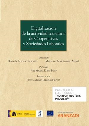 DIGITALIZACION DE LA ACTIVIDAD SOCIETARIA DE COOPERATIVAS Y SOCIEDADES LABORALES | 9788413913353 | ANDREU MARTI, MARIA DEL MAR