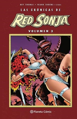 CRÓNICAS DE RED SONJA 03 | 9788413410548 | THOMAS, ROY / THORNE, FRANK