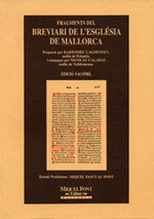FRAGMENTS DEL BREVIARI ESGLESIA DE MALLORCA | 9788479670511 | CALDENTEY, BARTOMEU